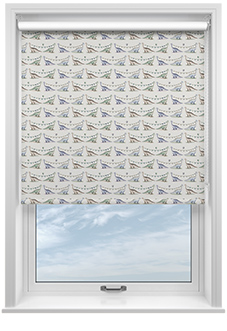 Jurassic Joust, Bunting Knightly - Roller Blind